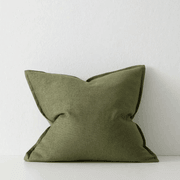 Weave Home Fiore Cushion - Olive | Square and Lumbar gallery detail image