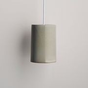Ceramic Pendant Cylinder Light Large gallery detail image