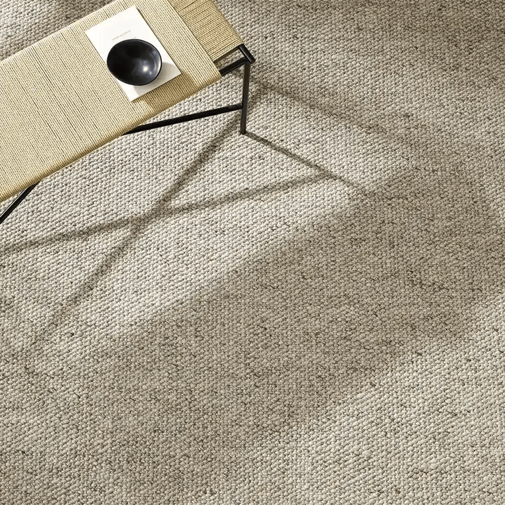 Baya Omaha Handwoven Rug - Pebble gallery detail image