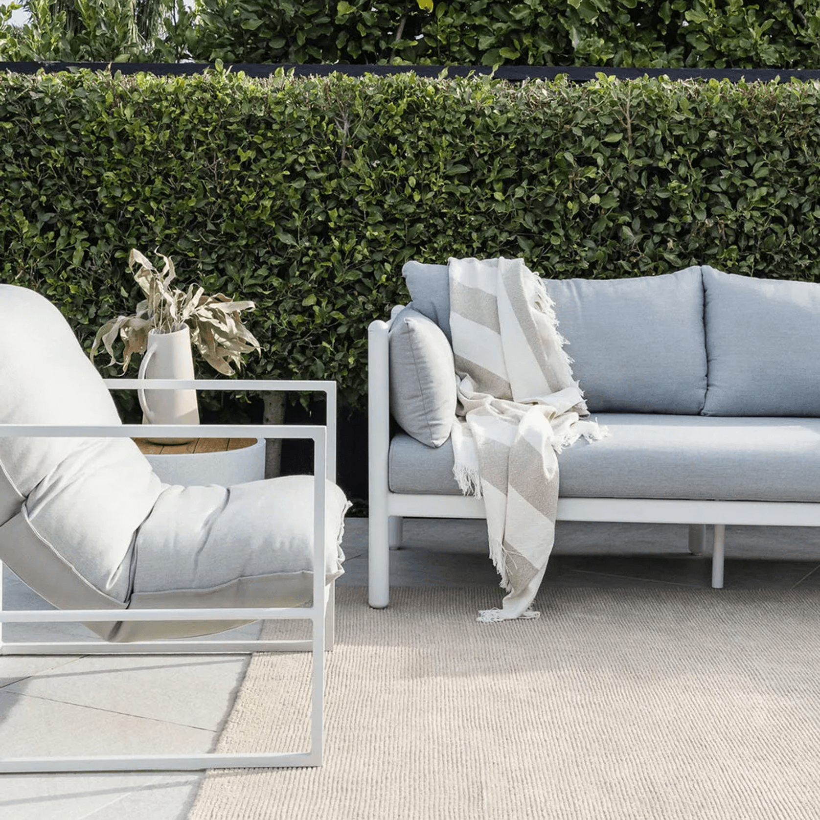 Baya Orakei Outdoor Rug - Sand gallery detail image
