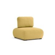 Ora One Seater Outdoor Lounge - Yellow gallery detail image