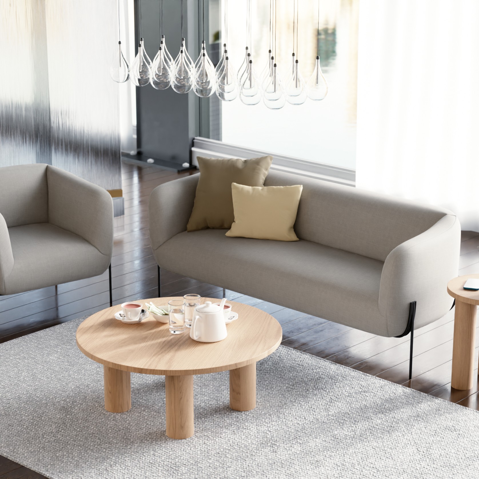 Orbix Coffee Table - Natural gallery detail image