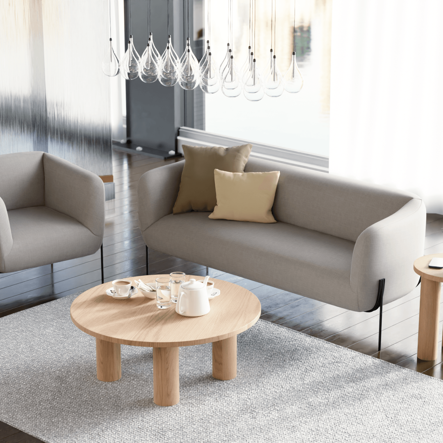 Orbix Coffee Table - Natural gallery detail image