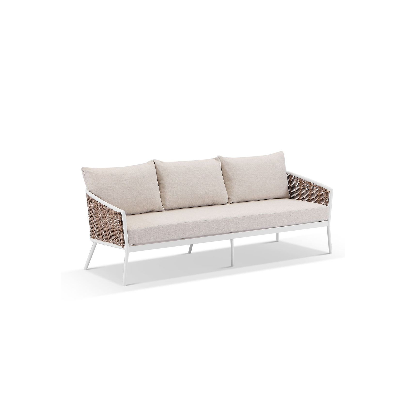 Orchard 4pc Wicker Outdoor Lounge Setting gallery detail image