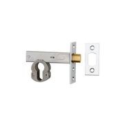 Euro Mortice Deadbolt - 60mm Backset | Polished Chrome gallery detail image