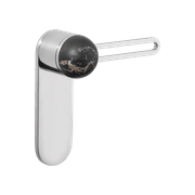 H01 Lever - Oval Backplate gallery detail image