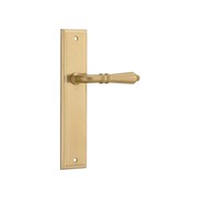Sarlat Lever - Stepped Backplate | Brushed Gold PVD gallery detail image
