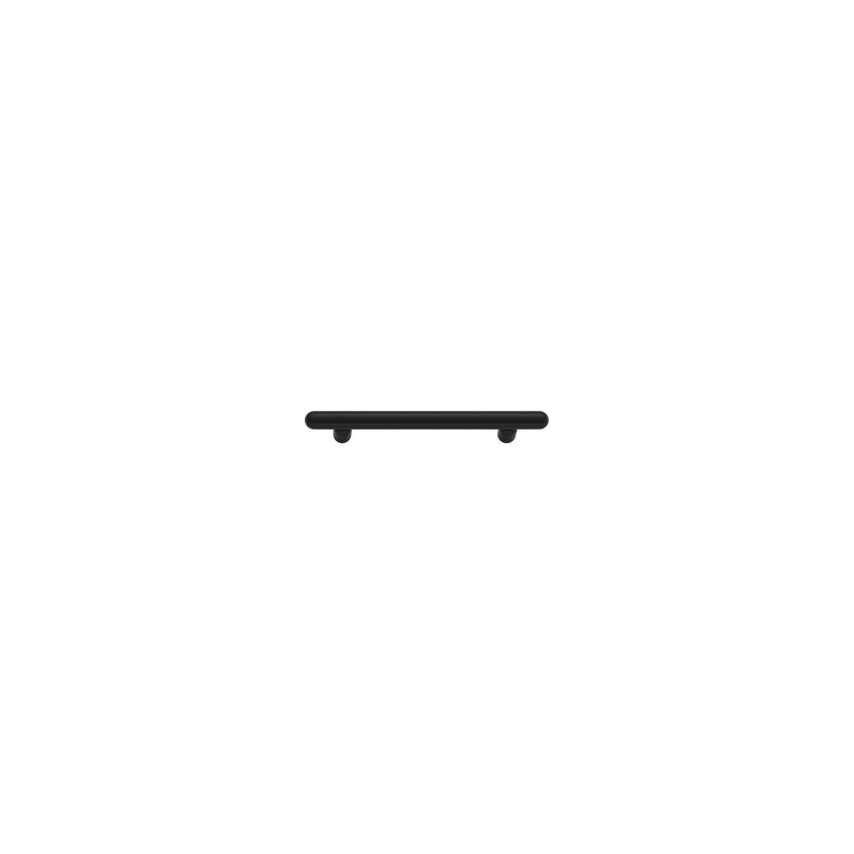 Puerto Cabinet Pull | Matt Black | CTC 160mm gallery detail image