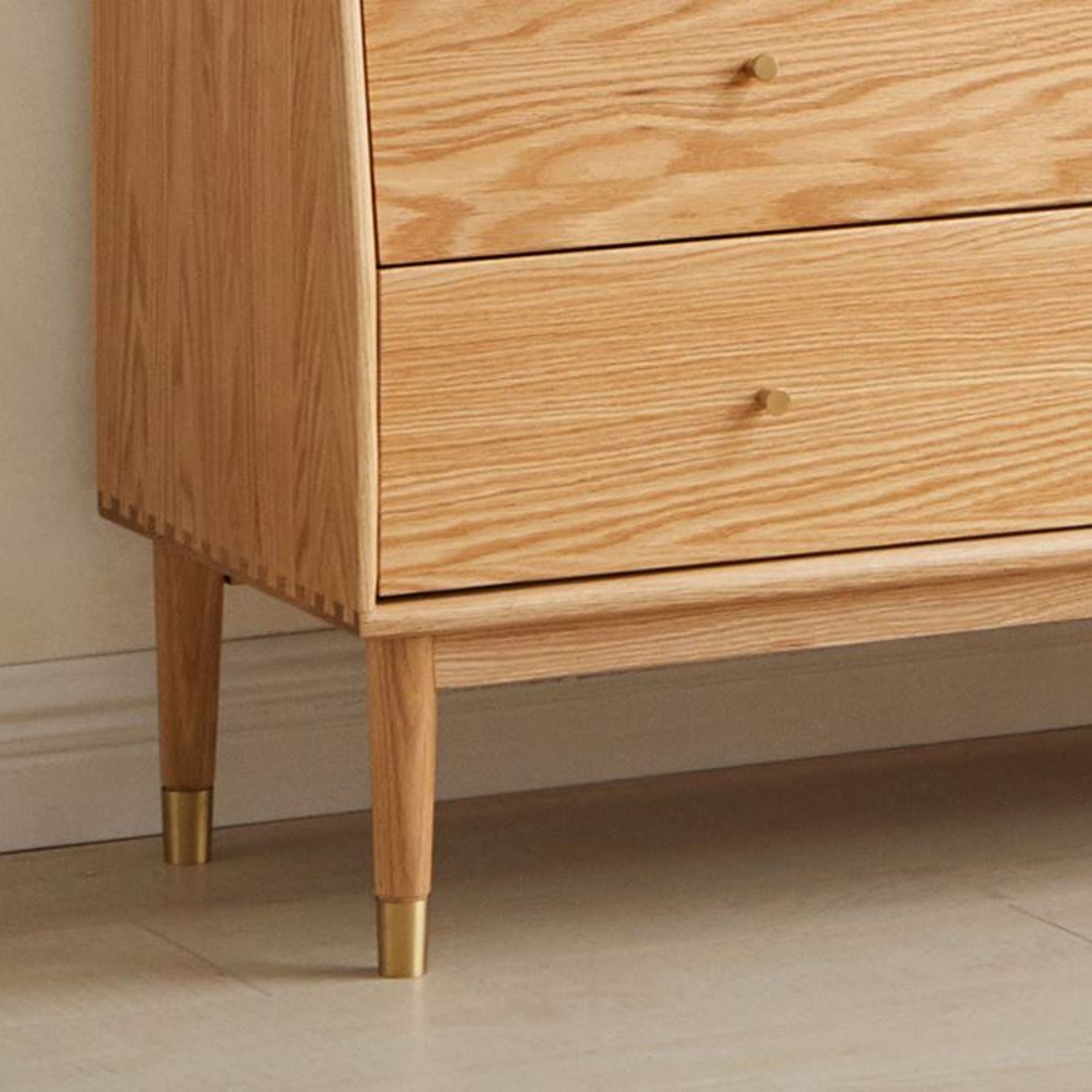 Oslo Natural Oak 9 Drawers Design 2 gallery detail image