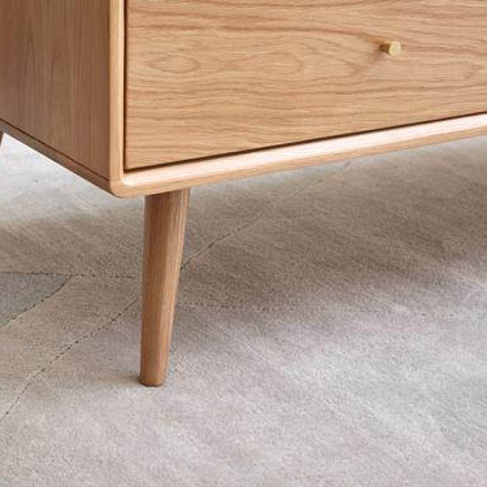 Oslo Natural Solid Oak Coffee Table Design 2 gallery detail image