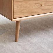 Oslo Natural Solid Oak Coffee Table Design 2 gallery detail image