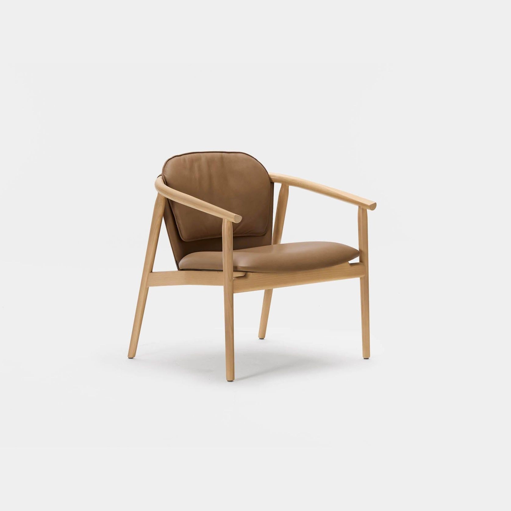 Otway Leather Lounge Chair gallery detail image
