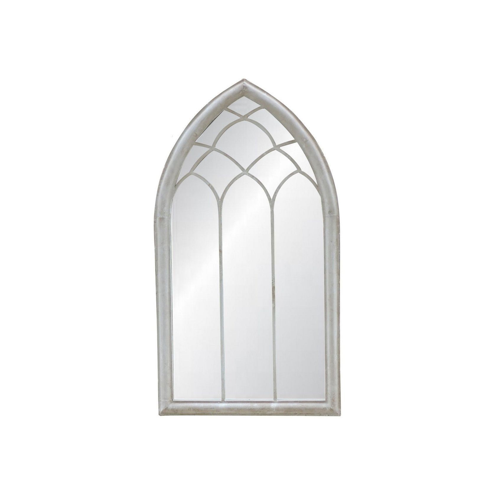 Outdoor Mirror - Antique White Finish gallery detail image