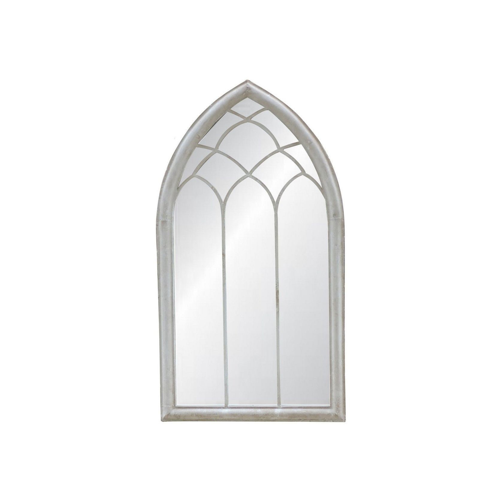 Outdoor Mirror Antique White Finish ArchiPro NZ
