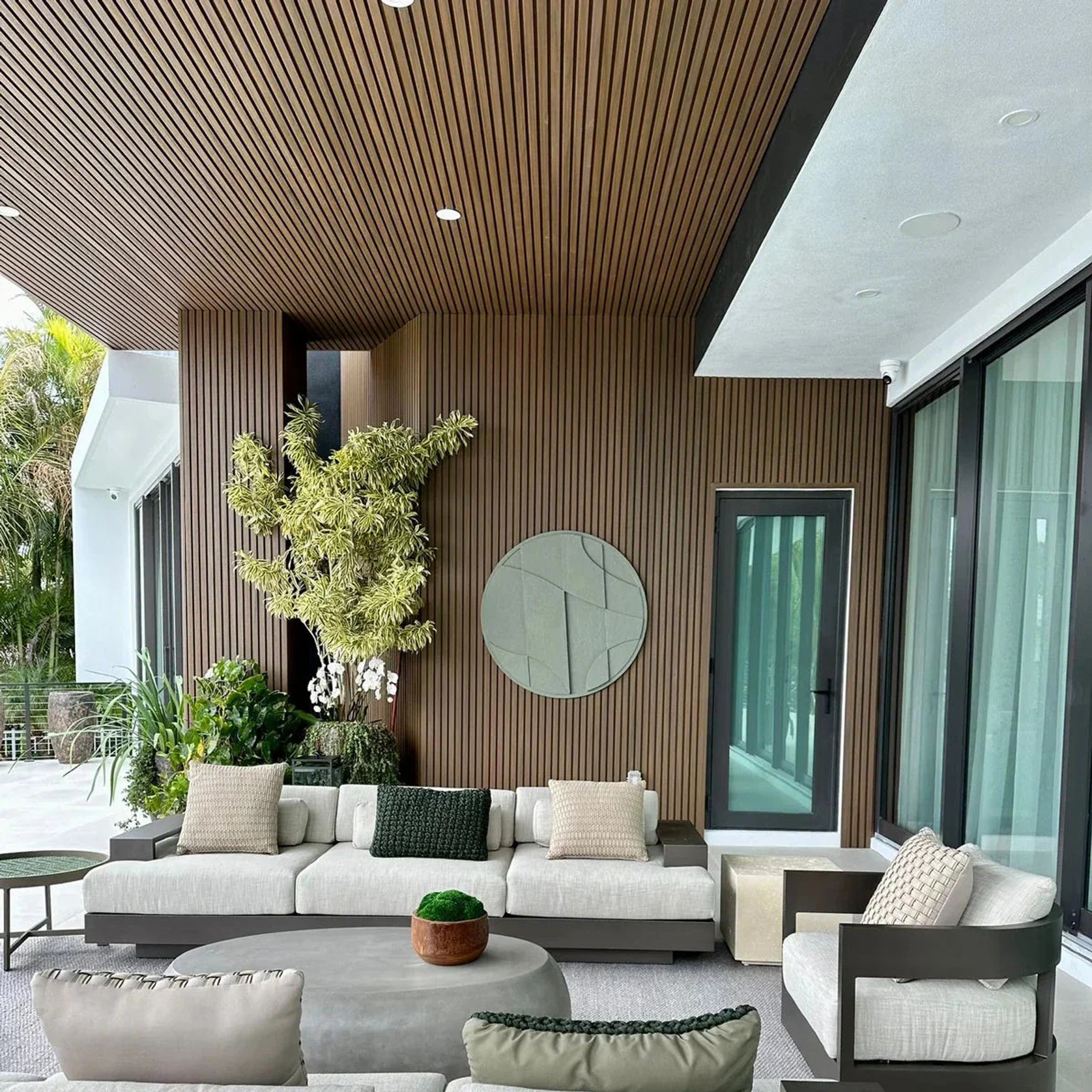 Teak Wood | Outdoor Panel gallery detail image