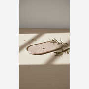 Oval Concave Tray - Pearl Pink Blush Marble gallery detail image