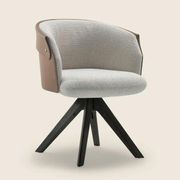 Ozzy Swivel Dining Chair By Flexform gallery detail image