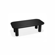 Orbix Rectangle Coffee Table - Black gallery detail image