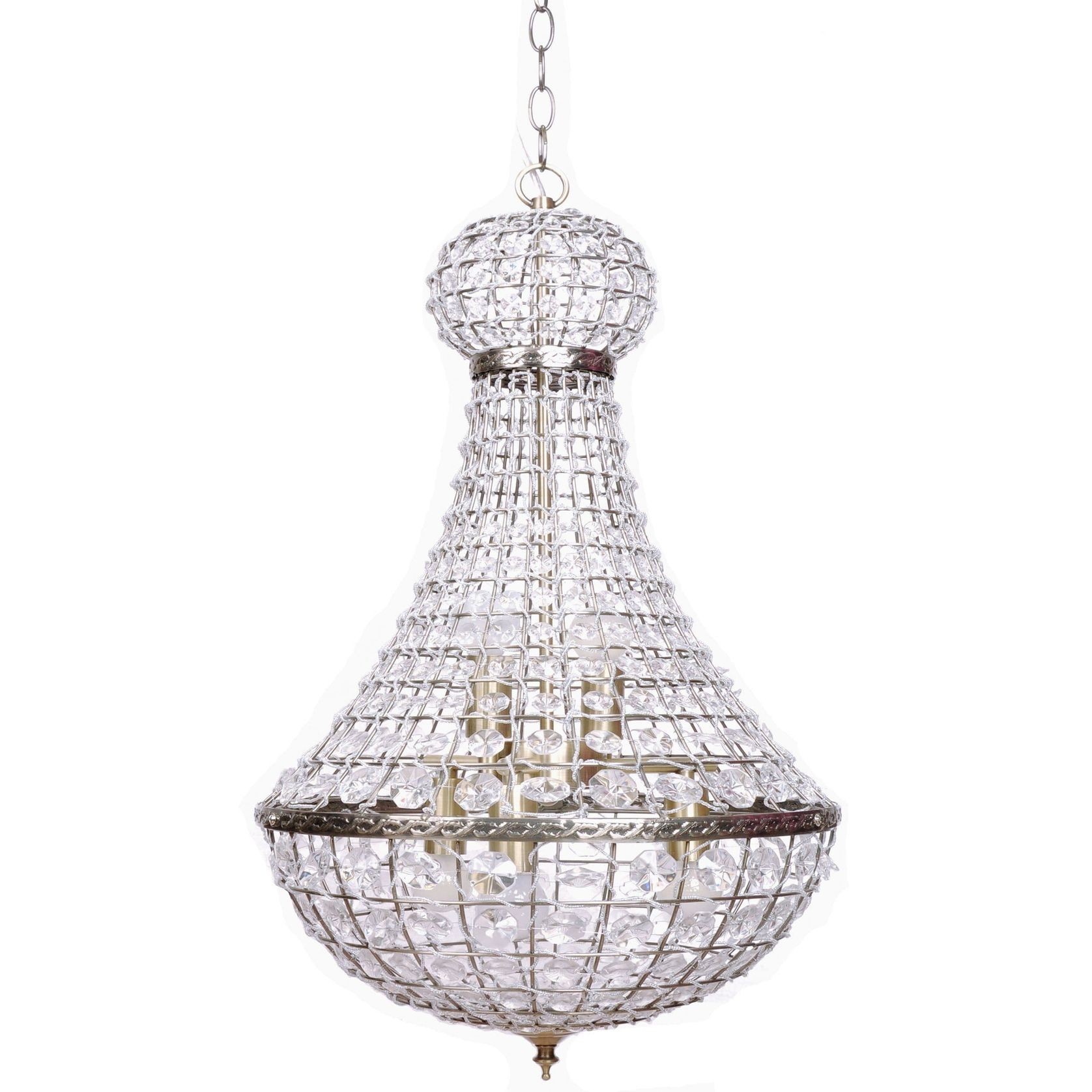 Palace Empire Chandelier - Antique Brass gallery detail image