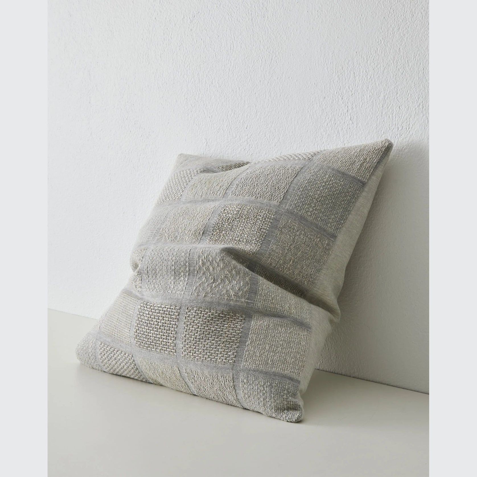 Weave Home Bodrum Cushion - Mist | 50 x 50cm gallery detail image