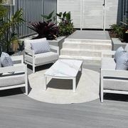 Pasadena 4pc Aluminium Outdoor Lounge Setting gallery detail image