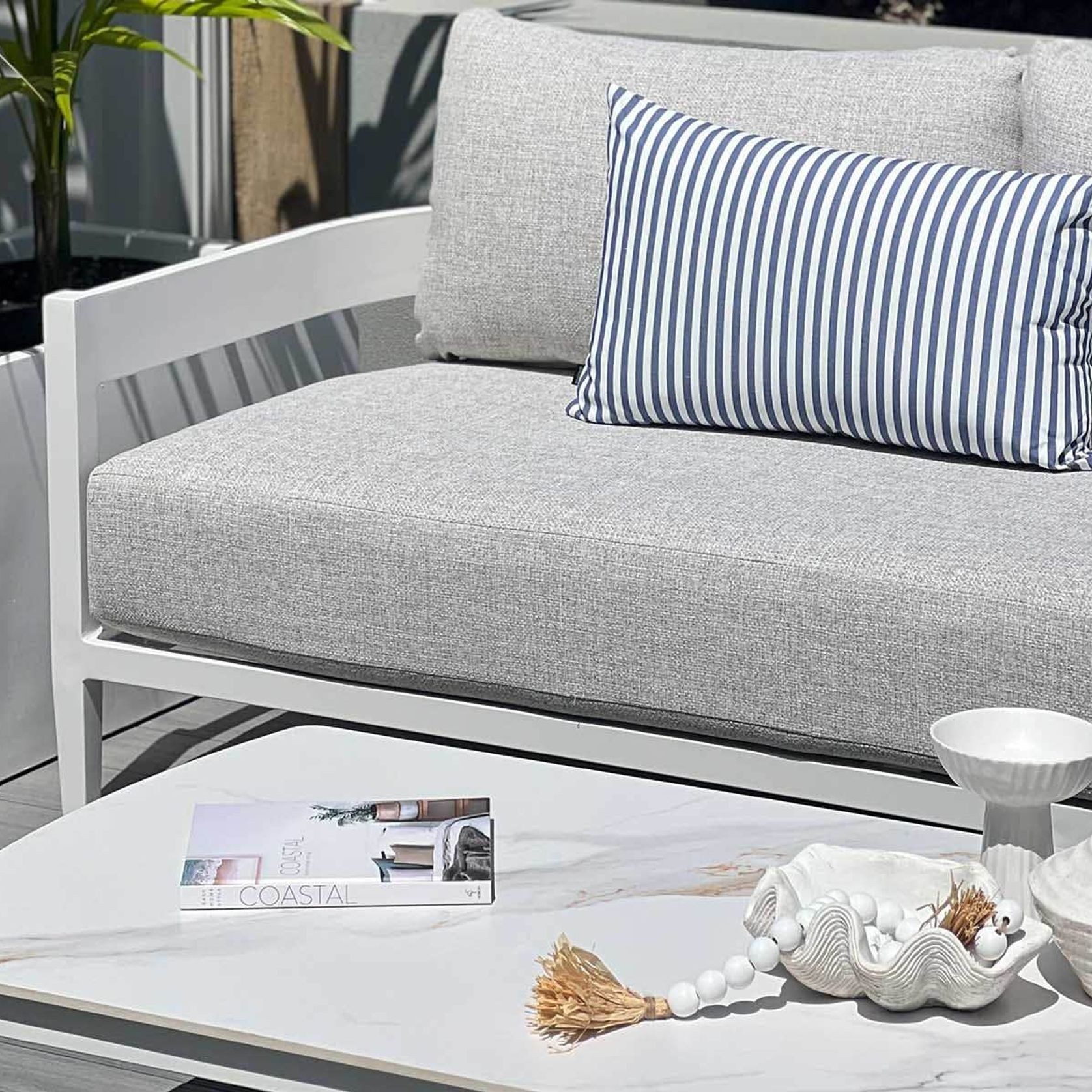 Pasadena 4pc Aluminium Outdoor Lounge Setting gallery detail image