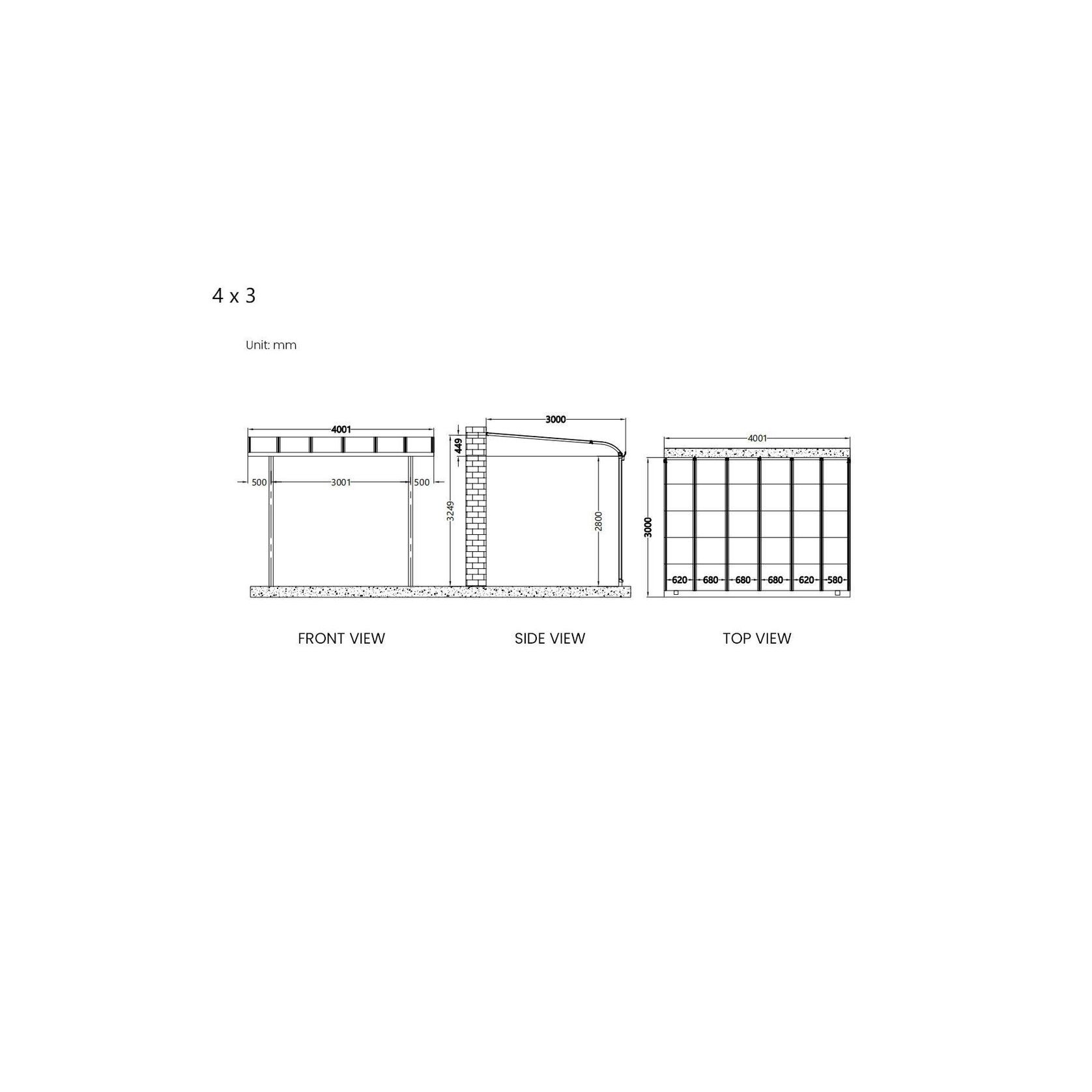 Country Wall Mounted Patio Cover Collection gallery detail image
