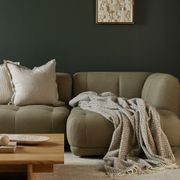 Baya Flemish Throw - Fawn gallery detail image