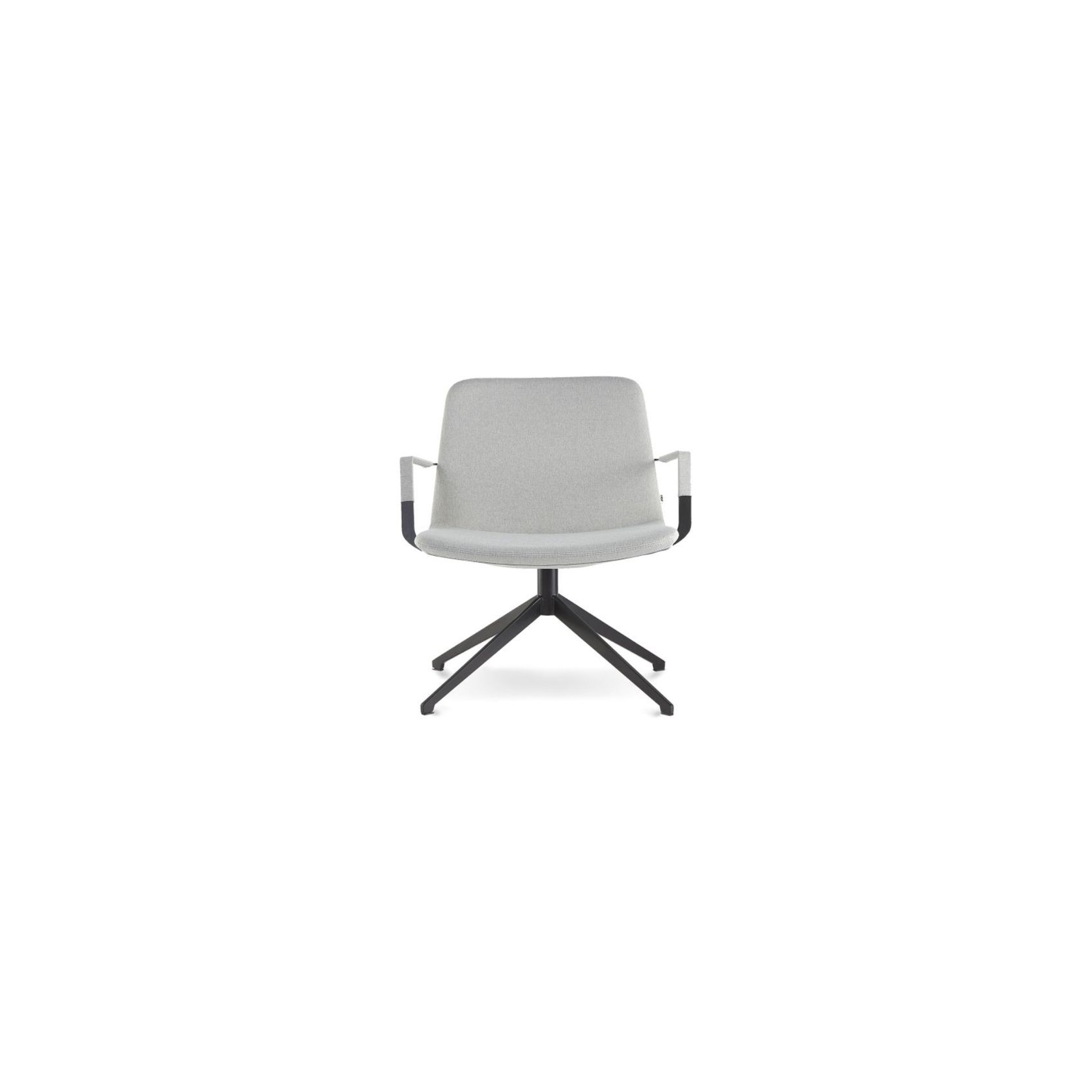 Pera lounge metal swivel chair gallery detail image