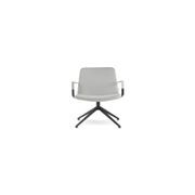 Pera lounge metal swivel chair gallery detail image