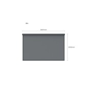 Retractable Shade Blind For Caribbean & Atlantic Freestanding Pergola 2.0 gallery detail image