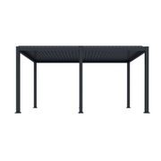 Baltic Motorised Freestanding Louvre Roof Aluminium Pergola gallery detail image