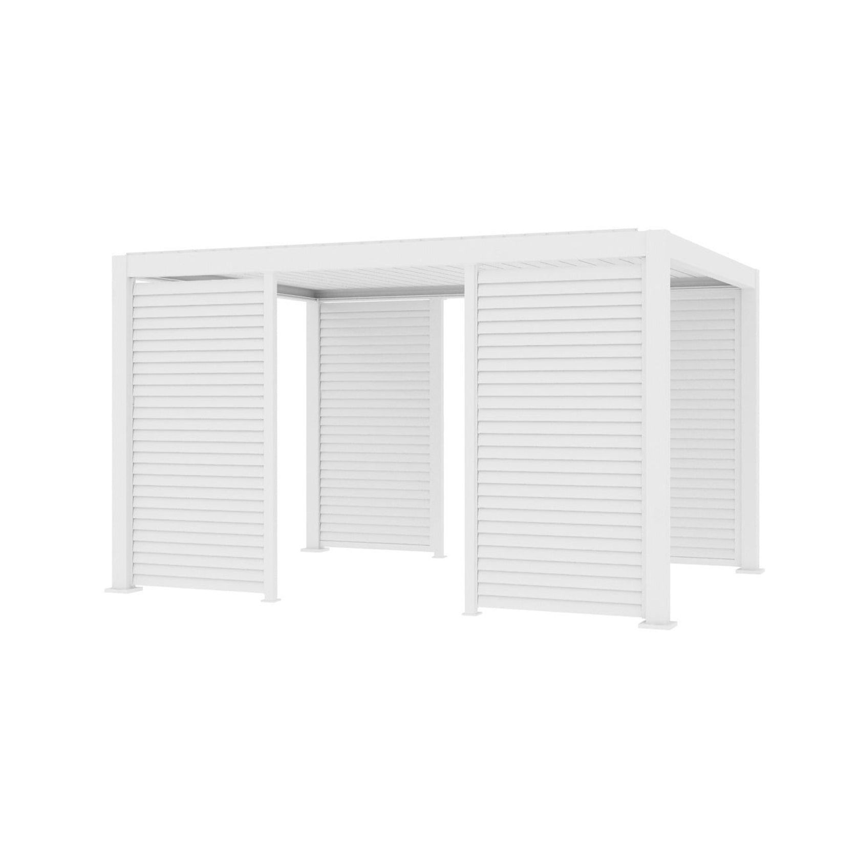 Atlantic & Caribbean Freestanding Pergola Shutter Wall gallery detail image