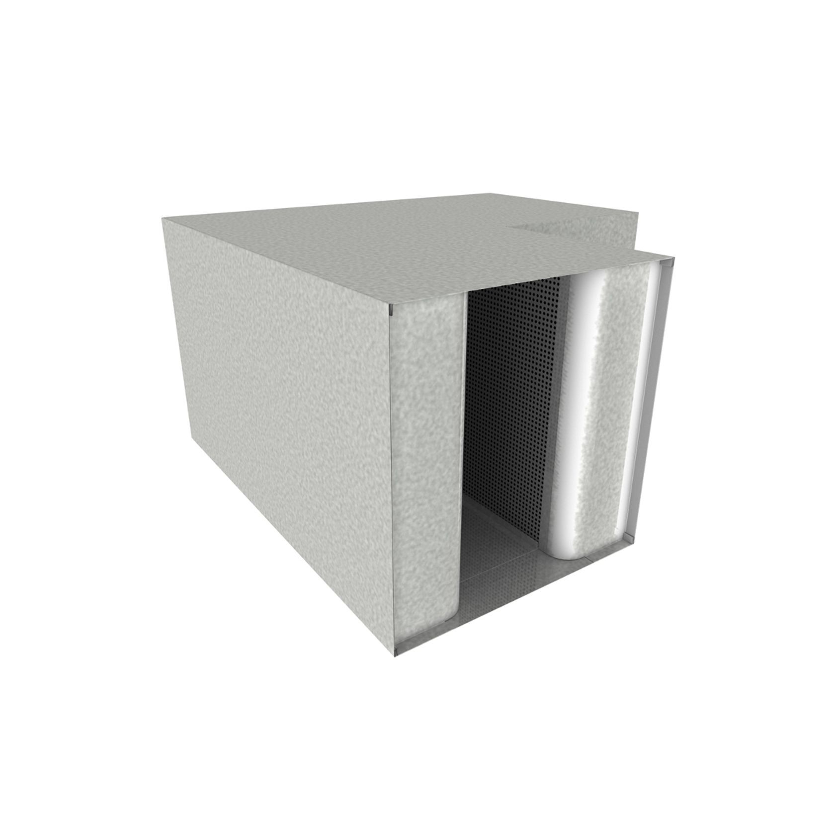 PERM Rectangular Elbow Silencer Packless gallery detail image