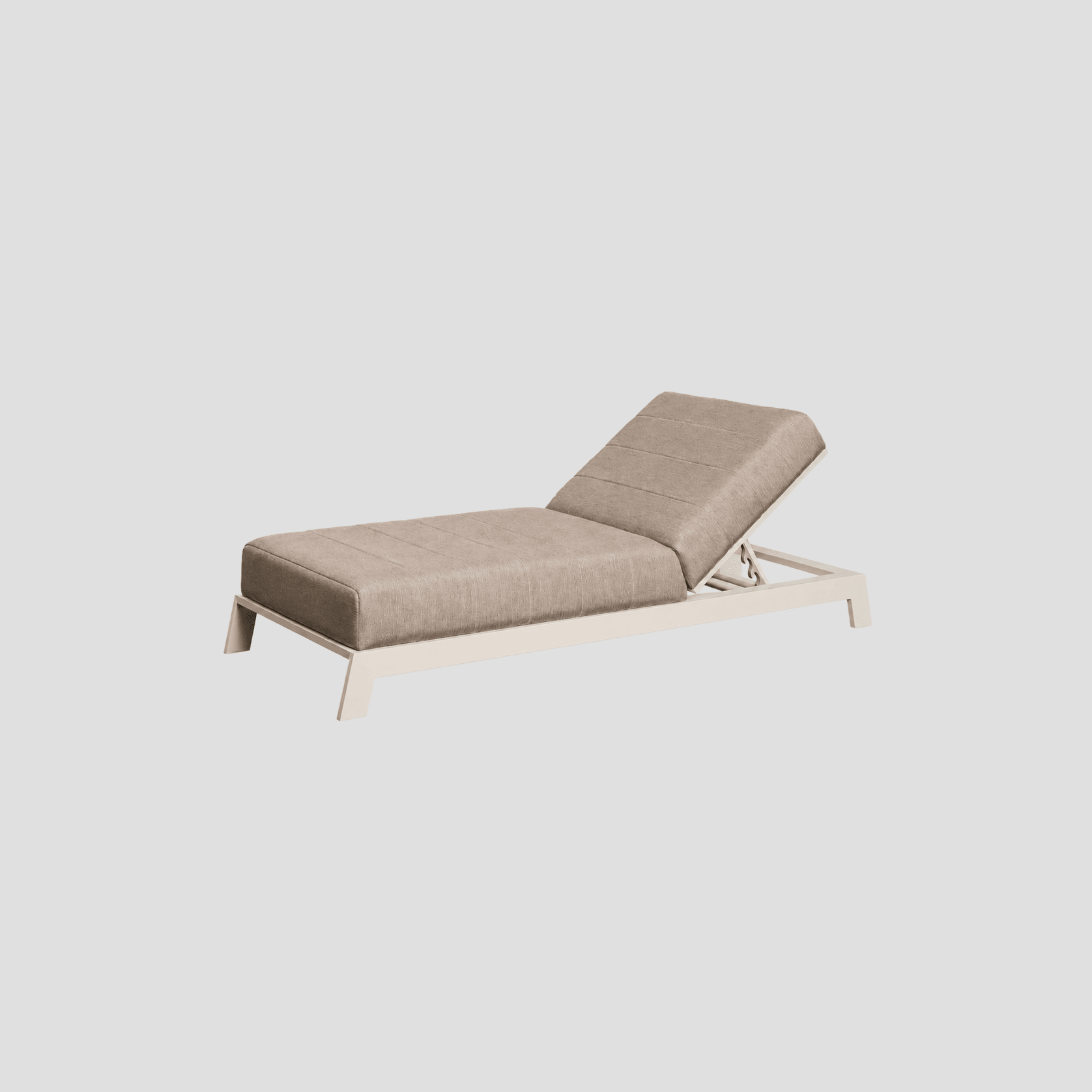 Piha Lounger Taupe Chine gallery detail image
