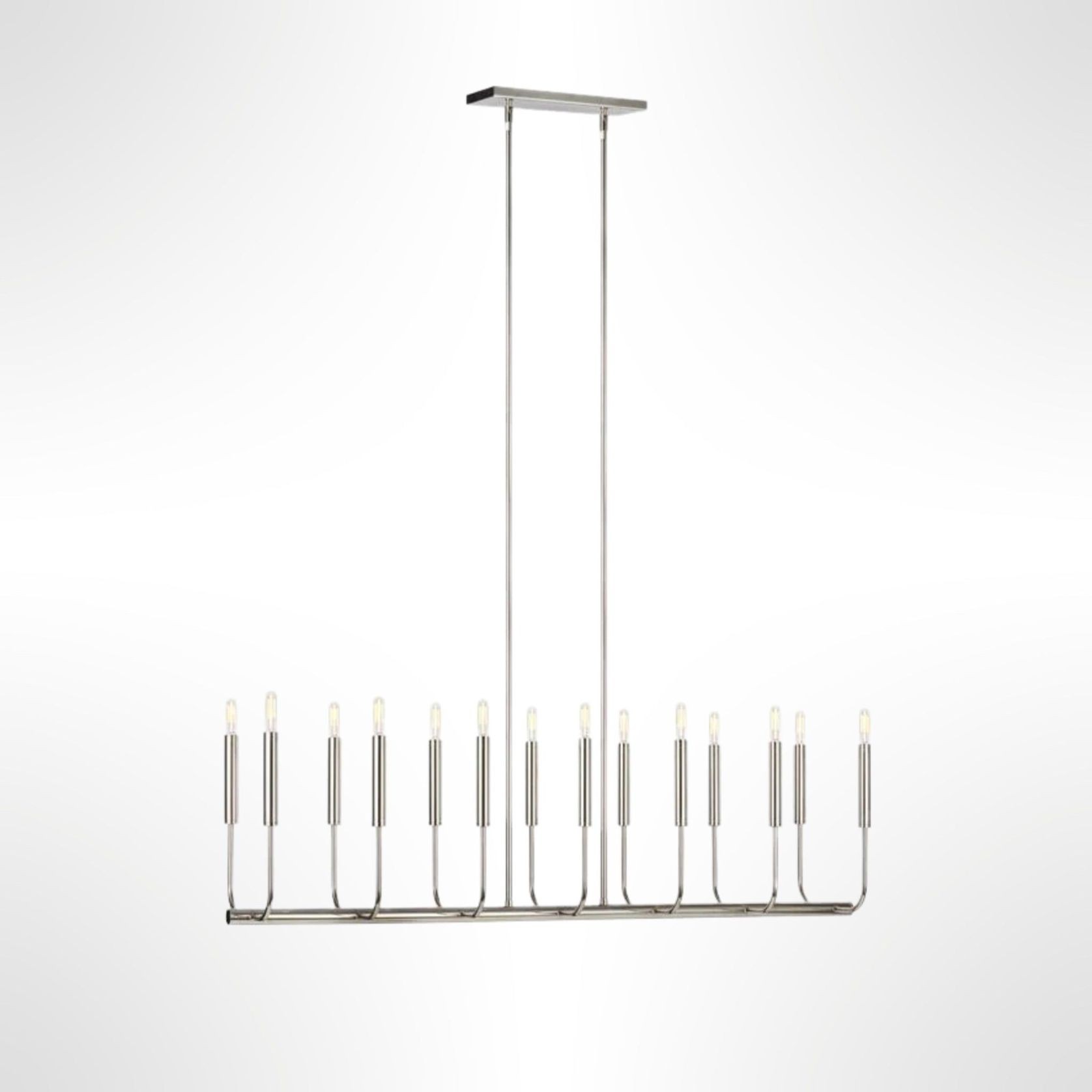 Brianna 14 Light Linear Chandelier by Ellen DeGeneres gallery detail image