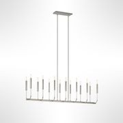 Brianna 14 Light Linear Chandelier by Ellen DeGeneres gallery detail image
