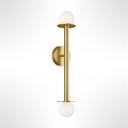 Nodes Two Light Wall Sconce by Kelly Wearstler gallery detail image