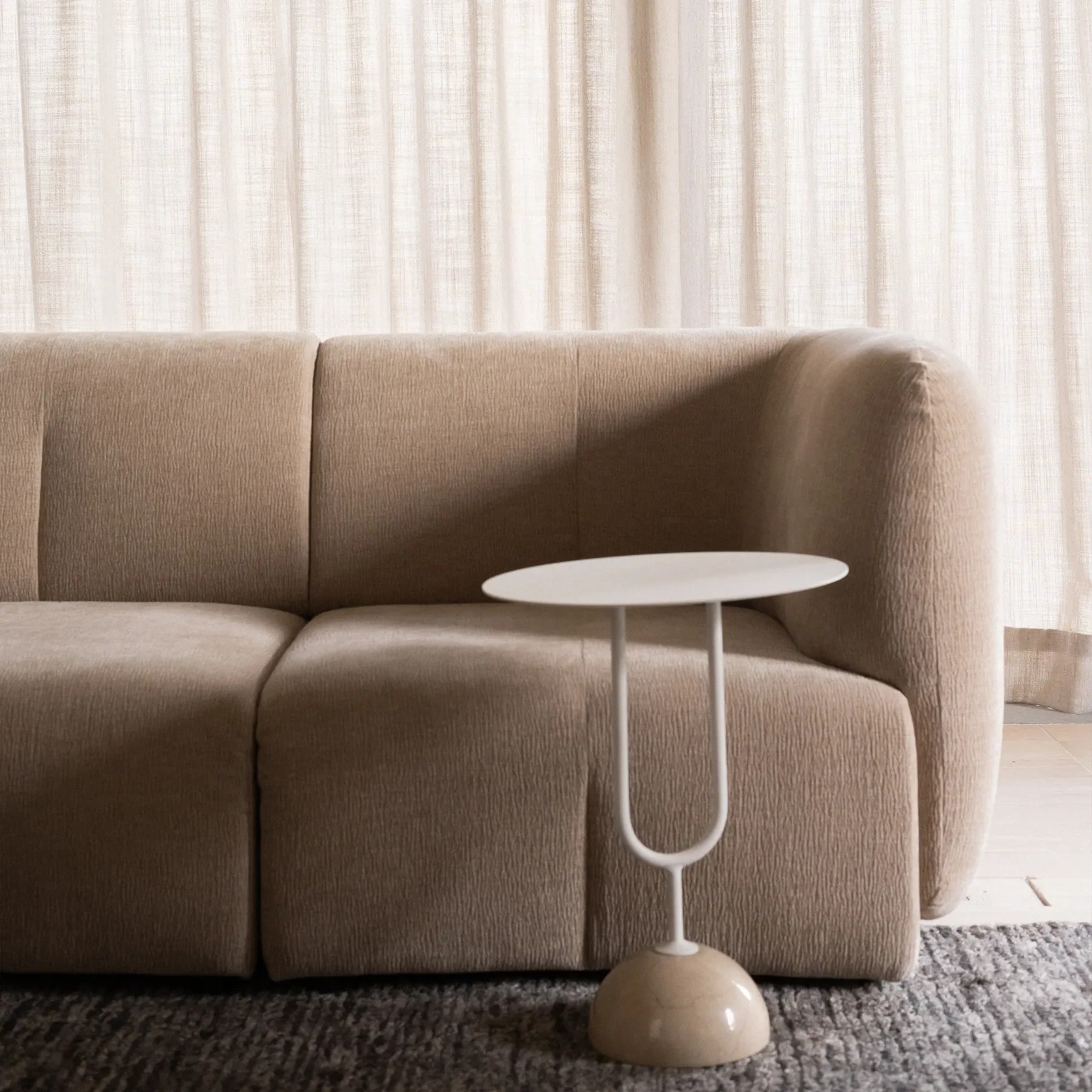 Plum LHF Chaise Sofa gallery detail image