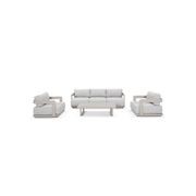 Talbot 4pc Aluminium Outdoor Lounge Setting gallery detail image