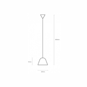 Okina Single Clay Pendant gallery detail image