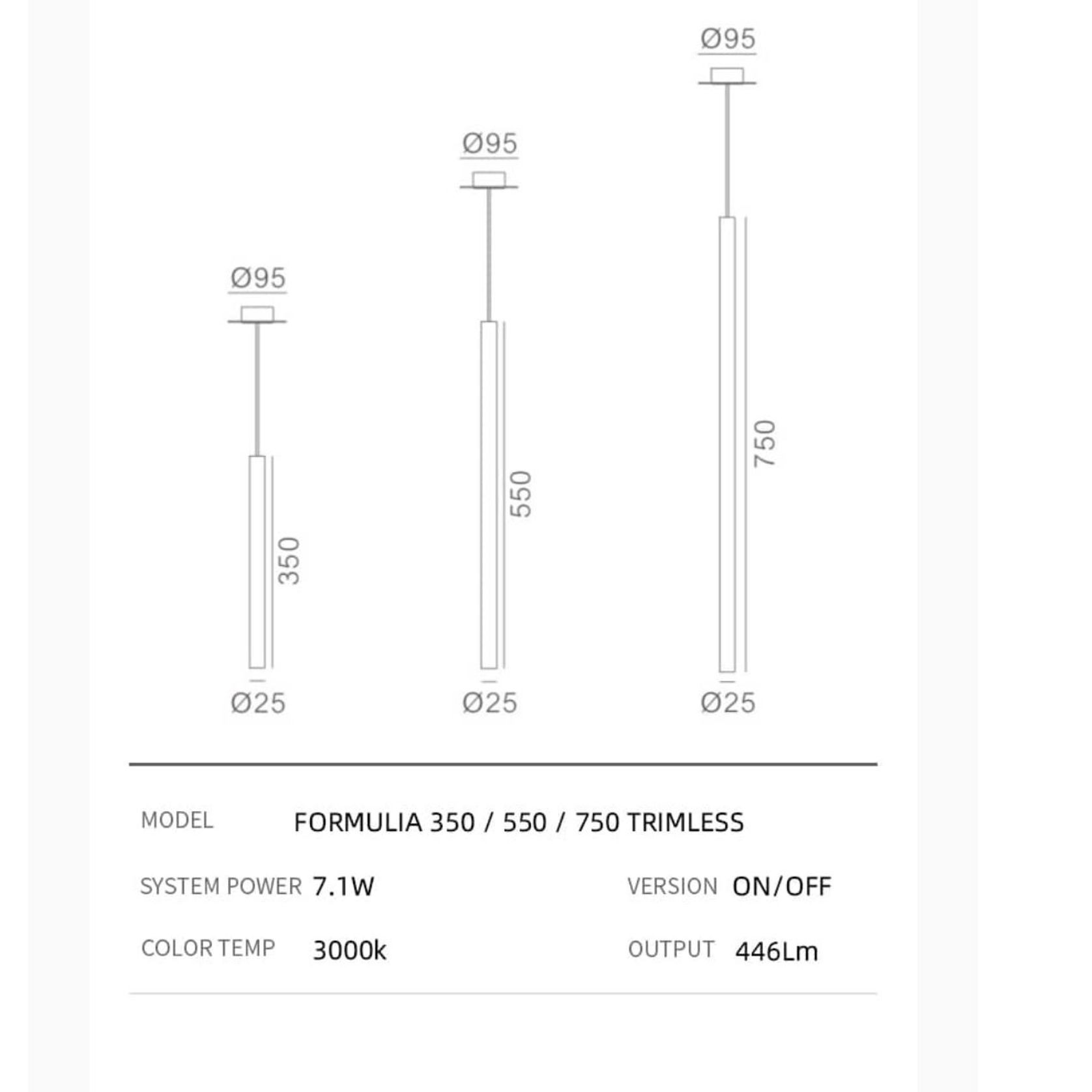 FORMULIA | Pendant/Chandelier/Track Light gallery detail image