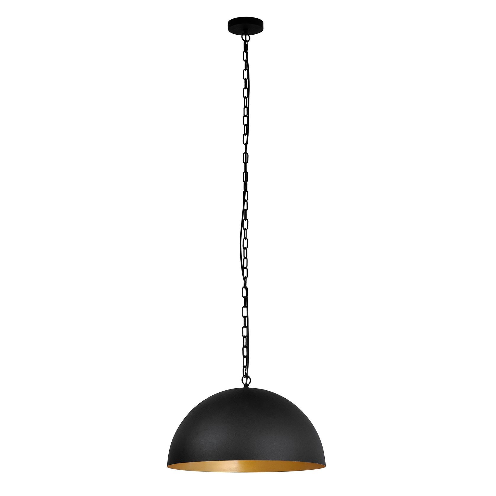 Presley | Dome Pendant Light - Black gallery detail image