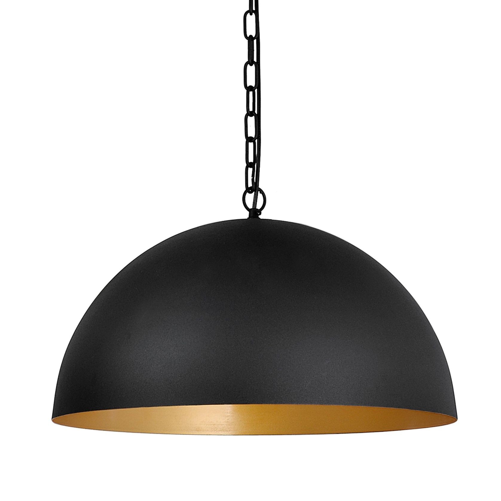 Presley | Dome Pendant Light - Black gallery detail image