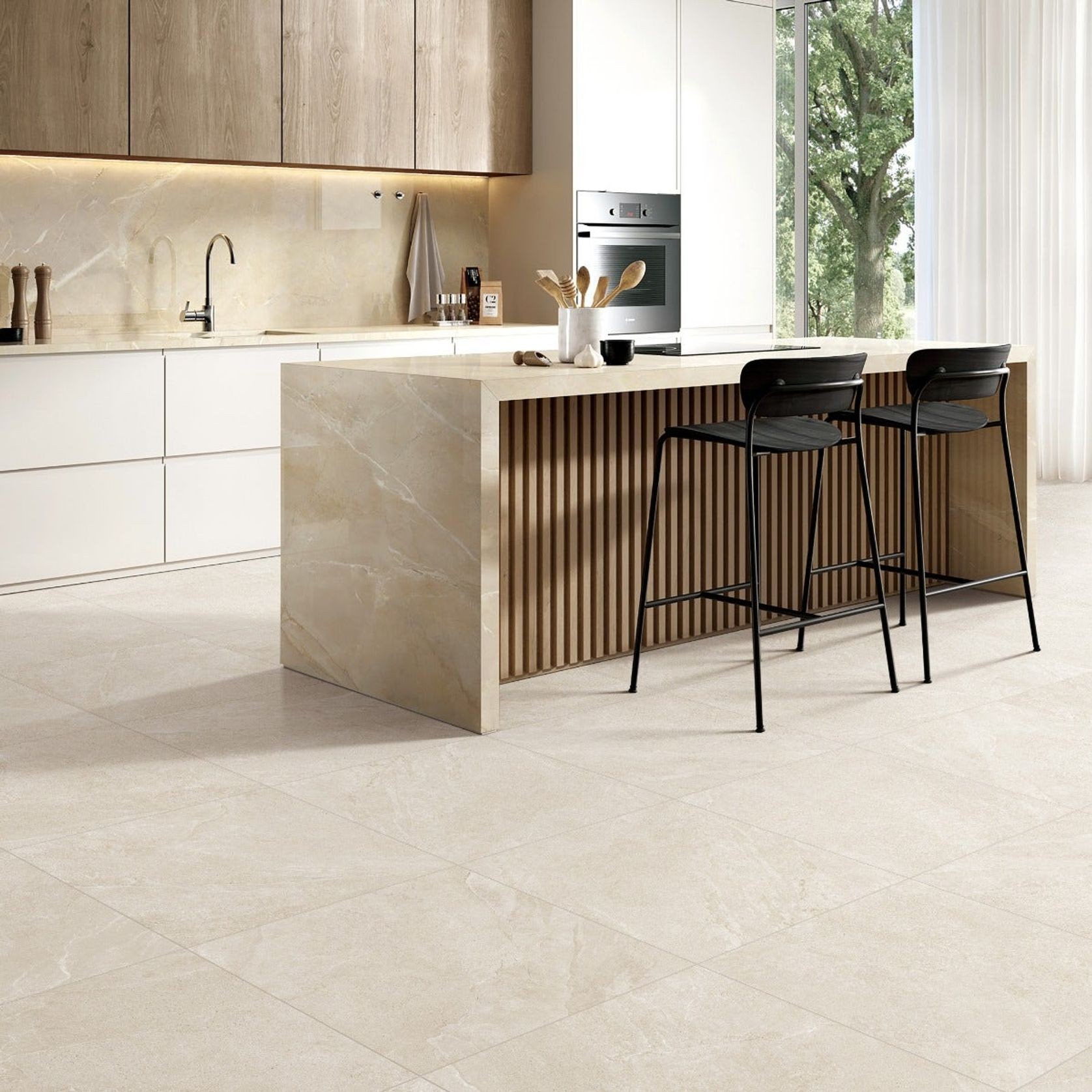 Primal Floor & Wall Tiles | 600x600x9.5 | Sand gallery detail image