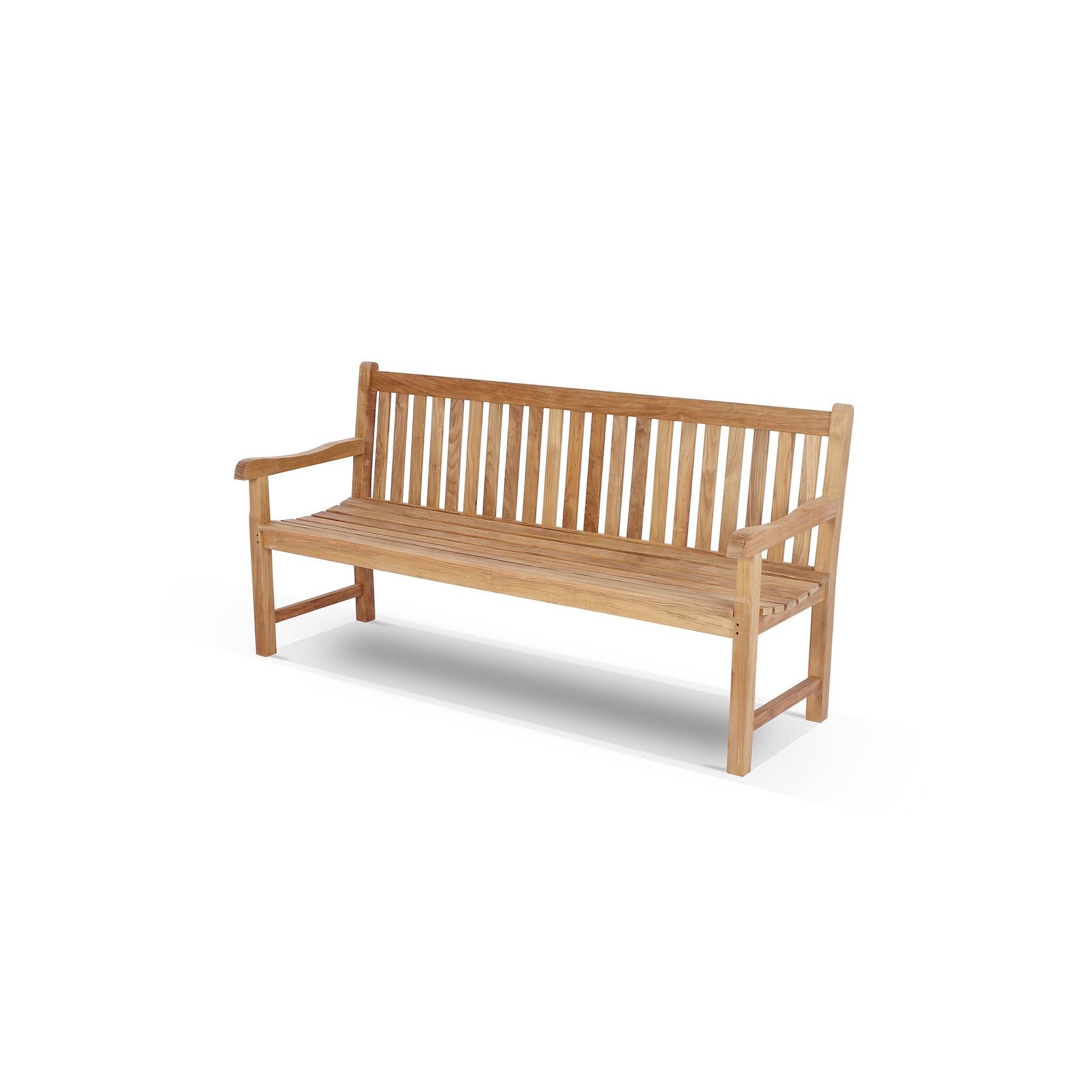 Princeton Outdoor Teak Bench 180cm gallery detail image
