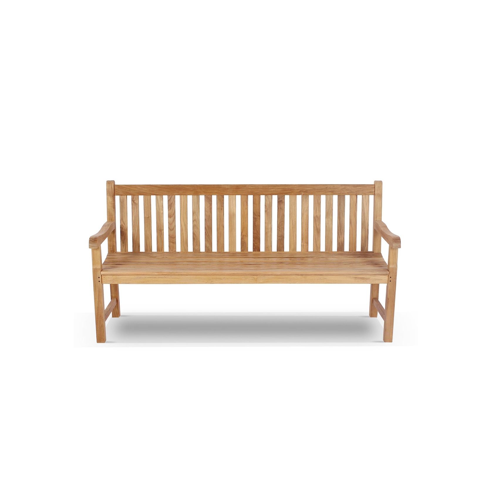 Princeton Outdoor Teak Bench 180cm gallery detail image