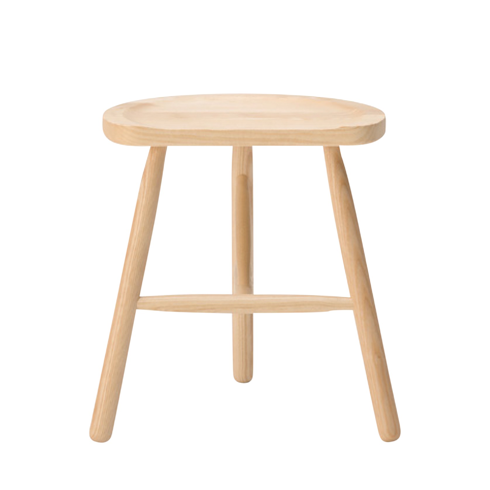 Puccio Wooden Low Stool gallery detail image