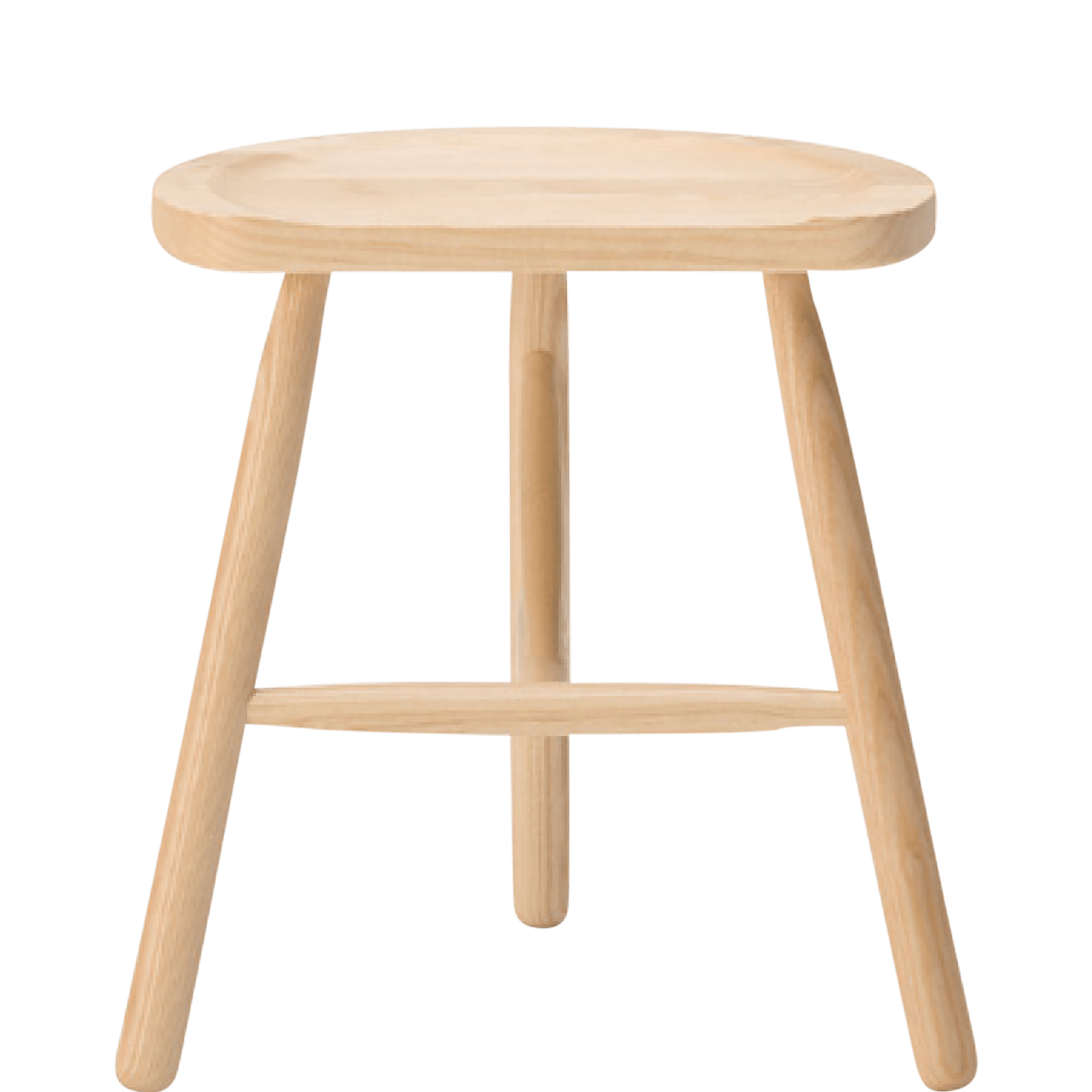 Puccio Wooden Low Stool gallery detail image