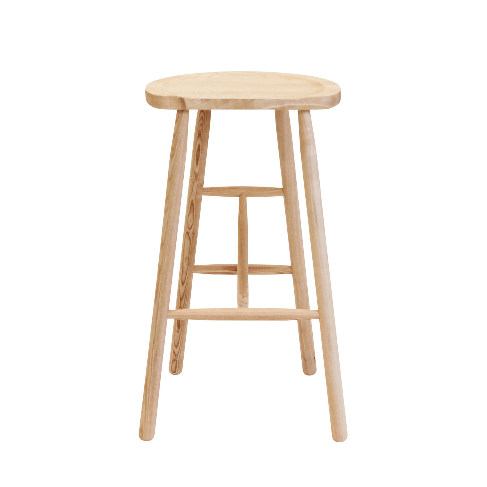 Puccio Wooden High Stool gallery detail image